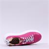 Wonders Curvy Platform Lace Trainer - Fuchsia Leather